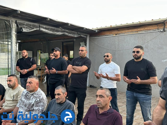 عقد راية الصلح بين أبناء عائلة جابر وأبناء داوود\حسنين